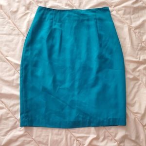 Forenza Teal Blue High Waisted Mini Skirt size 4